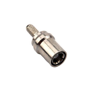 China Brass / Plastic RF SSMB SMB SMC SSMC Coaxial Connector For RG178 174 Cable 1.13 1.37 for sale