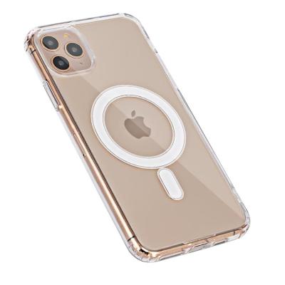 China Luxury Sellers Shockproof Magnetic Hard PC Brand Designer Cell Phone Case For Iphone 11 Series for sale