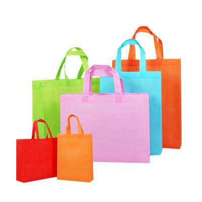 China Custom Friendly Reusable Reusable Eco Friendly Reusable Logo Tote Shopping Bag PP Non Woven Shopping Bag With Logo Print for sale