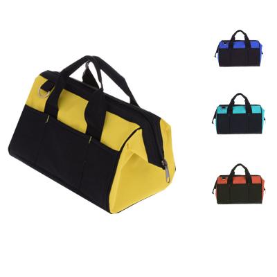 China Tools Holding Bag Custom Logo High Quality Tote Tool Bag Shoulder Repair Storage Electrician Heavy Duty Tool Gardening Bag for sale