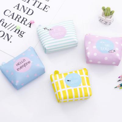 China Novelty Children's Coin Purse Coin Purse Purse Newcomer PU Fashion Bag Fashion Coin Purse Cheap Fruit Leather Stripe Leather Purse drawn for sale