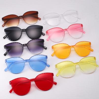 China Fashion Sunglasses Shape Boys Girls Shade Eyewear Cute Kids UV400 Sun Glasses Round Kids Sunglasses for sale