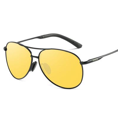 China Fashion sunglasses factory price custom gafas de sol wholesale driving aviation metal shades polarized sunglasses 2022 men's sun glass for sale