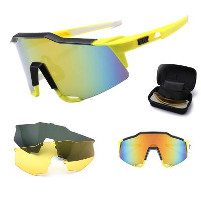 China Sports Sunglasses 2022 Men Cycling Sunglasses Fashionable Photochromic Hot Sale Sports Running Outdoor Bicycle Riding Polarized Cycling Sunglasses for sale