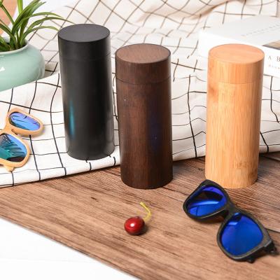 China Hard Shell Eye Glass Cases Custom Logo Personalize Bamboo Sunglasses Eyewear Case Hard Shell Sunglasses Eyewear Eye Glasses Case for sale