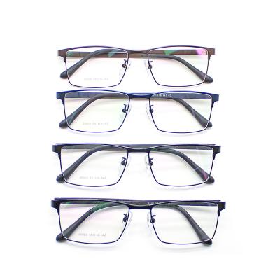 China Protect Eyes China Factory Wholesale Fashion Adult Customized Clear Multicolor Optical Paint Glass And Steel Plate TR Full Frame for sale