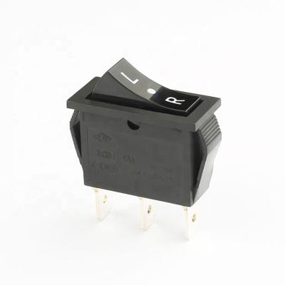 China SPDT ON ON kcd1 16a 250v spdt 3 pin on on t85 rocker switch for sale