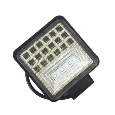 China 126W OFF-ROAD WORK 9V-32V 126W Super Bright LED Work Light LED Work Light With High Bright 4 Inch LED Work Light for sale