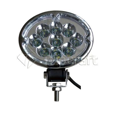 China Die Cast Aluminum Housing Led Work Light 5 Inch 27w Super Bright Wholesale Round Led Work Light for sale