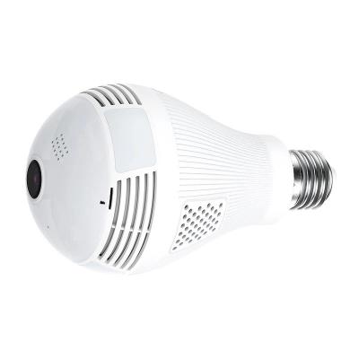 China Recording CCTV Function 960P 1080P 2MP Bulb Camera Hidden CCTV Security Camera 360 Degree Panoramic Wifi Camera for sale