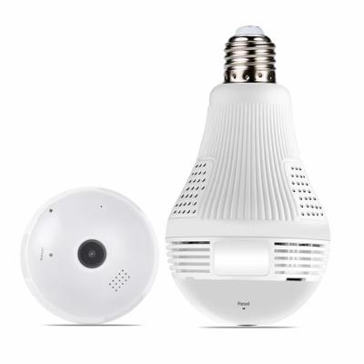 China Recording Function 960P 1080P 2MP 5MP Bulb CCTV Camera 360 Degree Panoramic Wifi Camera spy&hidden CCTV Camera for sale