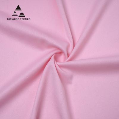 China Tear-resistant polyester spandex plain tank top with peached high quality swim lining sport wear fabric for sale