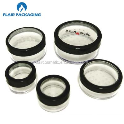 China Eye Cream Powder Empty Strainer Jar Loose Packaging for sale