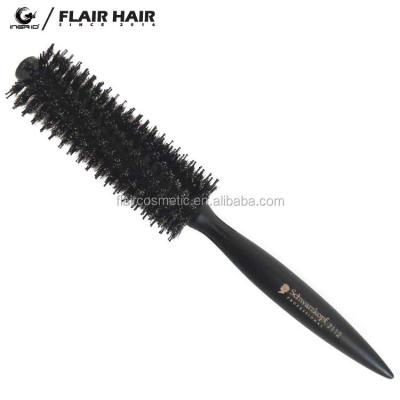 China Boar Bristle Round Shape Wooden Hair Brush for sale