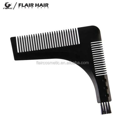 China Salon Professional L Shape Beard Comb For Men for sale