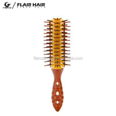 China Plastic cushion 9 row hair denman brush on sale styling brush for salon for sale