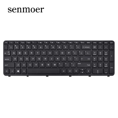 China Wireless Replace Laptop Keyboard For HP ProBook 350 G1 350 G2 355 G2 With Black Frame US Layout Keyboard for sale