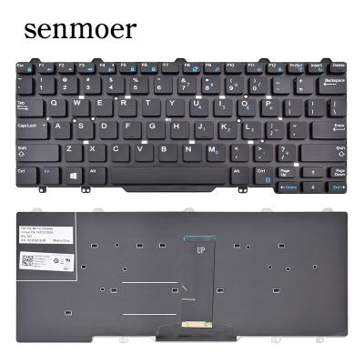 China Laptop plug and play keyboard for Dell Latitude 3340 13 E3340 7350 13 7000 2-in-1 7350 with backlight for sale