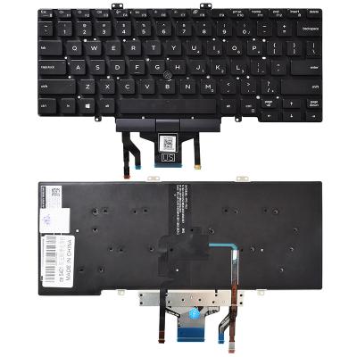 China China factory plug and play wholesale US laptop keyboard for Dell Latitude 5400 5401 with backlight for sale