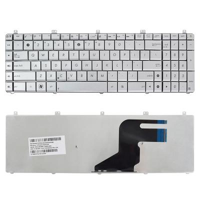 China Wholesale Factory Plug & Play Laptop Silver Keyboard For Asus N55 N55S N55SF N55SL N57 USA Notebook Laptop Internal Keyboard for sale