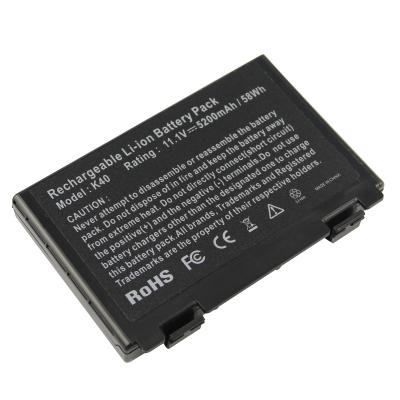 China 11.1V 5200mAh Laptop Laptop Battery For Asus K40 K40lJ K40E K50 K50ij K51 K60 K61 K6C11 K70 P50 P81 F82 F83S for sale