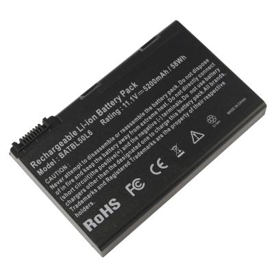 China Replacement 11.1v 5200mAh LAPTOP Laptop Battery For Acer Aspire 5100 3690 BATBL50L6 for sale