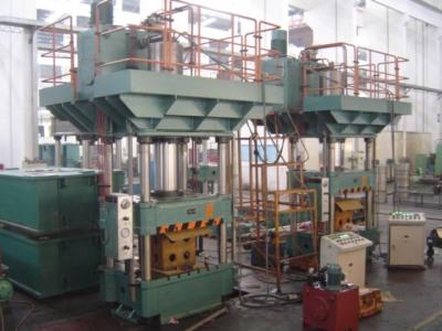 China 1000 Ton Automotive Stamping Press , 3 Beam 4 Column Hydraulic Press Machine for sale