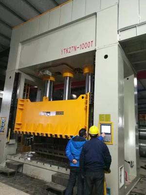 China 1000 Ton Deep Drawing H Frame Hydraulic Press Machine PLC Control for sale