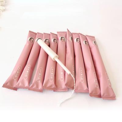 China Disposable soft tampons wholesale bulk quantity ordinary tampons organic tampons with applicator tampon logo for sale