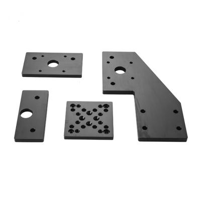 China Manufacturing Equipment Accept ODM OEM Service Customer Design Anodized Plate Extrusion CNC Aluminum Machining Aluminum Parts For Machinery for sale