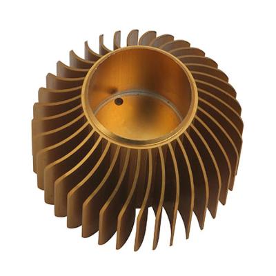 China Heatsink High Precision Manufacturing Aluminum Raise Led Sunflower Heatsink For Car Light for sale