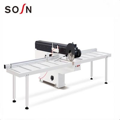 China Horizontal Wood Cutting Saw Machine With Circular Saw For Solid Wood for sale