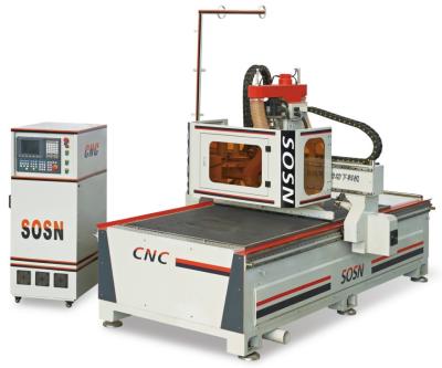 China Hotels CNC Router 1325 With ATC Function For Cutting And Engraving Wood MDF Acrylic Aluminum PVC for sale