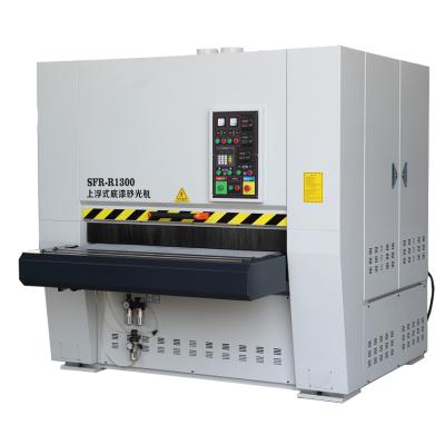 China Factory SFR-R1300 Woodworking Machine Brush Primer Sander Cabinet Door Polishing Sanding Machine for sale