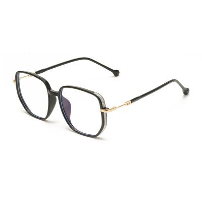 China Computer Glasses 2023 Cheap Blue Light Wholesale Anti Polygon Fashion Glass PC Reading Glass Stylish Optical Frames for sale