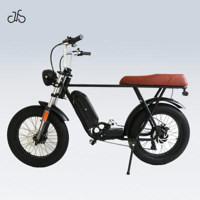 China Hot sale aluminum alloy ebike mini portable electric bike 20inch fat tire electric bicycle 48v 750w 500w 15ah for sale