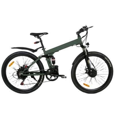 China New Arrivals Standard Fat Tire 500W Folding Electric Bike 26 Inch For Mountain for sale