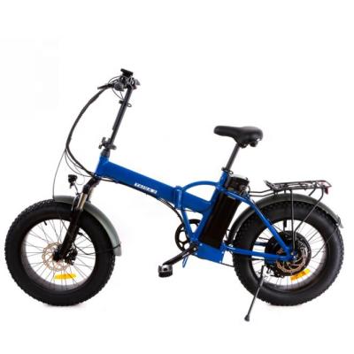 China Hot sale high quality mountain bike standard 20 inch mini fat bike 500w folding electric bicycle with CE for sale