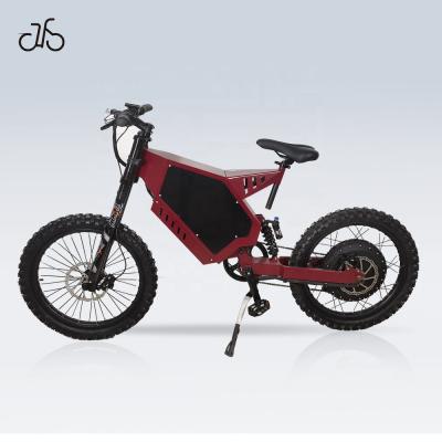 China Adult 5000w 8000w Steel Super Crazy Electric Bike Bomber High Speed ​​Electric Bike 120km/h for sale