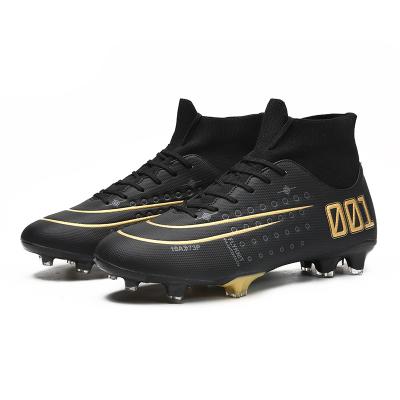 China Breathable Football Sports Shoes All Season Men Soccer Boots for sale