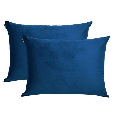 China 2021 Hot Sale Non-Toxic Polyester Cheap Sublimation Blank Pillow Cover Solid Housewife Rest Casen for Hair and Skin for sale