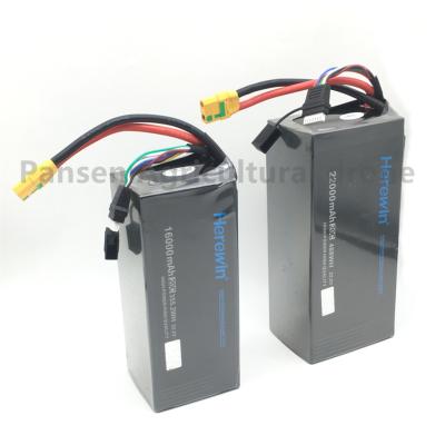 China Herewin 12000mah 16000mah 22000mah 22.2v 20C Shaft Battery Factory UAV Agricultural Battery 22000mah for sale