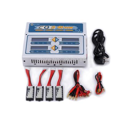 China EV-PEAK PROFESSIONAL CQ3 RC 100W X 4 Balance Lipo Battery Charger Nimh Nicd Lithium Battery Charger Discharger With Digital LCD Screen for sale