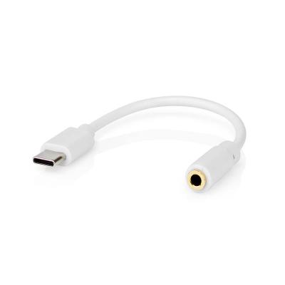 China LAPTOP DAWN LINK Nickel Plated Earphone Jack Adapter USB C To 3.5 Mm Connector for sale