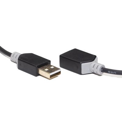 China DAWN Model Gold Plated LINK USB 2.0 Cable Dual USB A Male-A Female Cable for sale