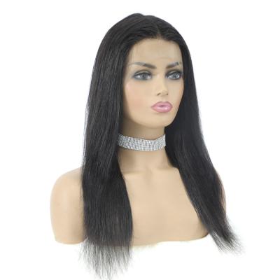 China Wholesale Natural Silky Straight Women's Silky Straight Wigs Women's Silky Straight Wave Lacefront Brazilian Braided Real 100% Virgin Hair Lace Front Wigs for sale