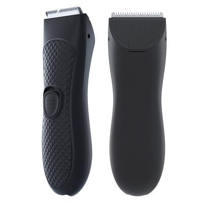 China Professional Cordless Waterproof Electric Shavers Groin Hair Trimmer Men Trimmer Body Trimmer And Car Manscaing Trimmers For Men for sale