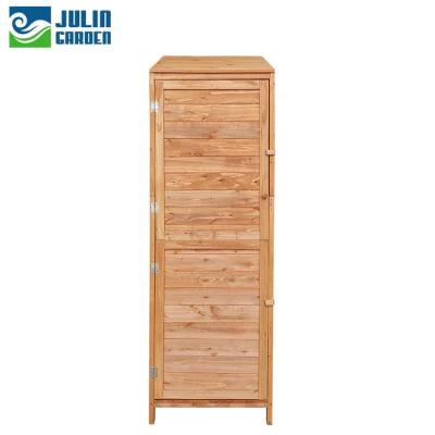 China Garden Shed Wooden Garden Shed Outdoor Wooden Garden Storage Shed For Outside 55x55xH175cm for sale