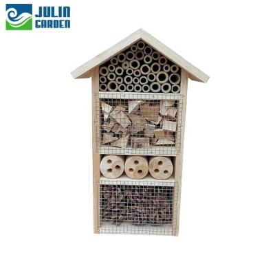 China Breathable Wooden Wholesale Wild Insect Hotel Insect Hotel Bee Hotel Ant Farmhouse for sale