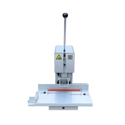 China Printing Shops Best seller of 50P Desktop Office Semi-automatic Paper Hole Punching Paper Drilling Machine for sale